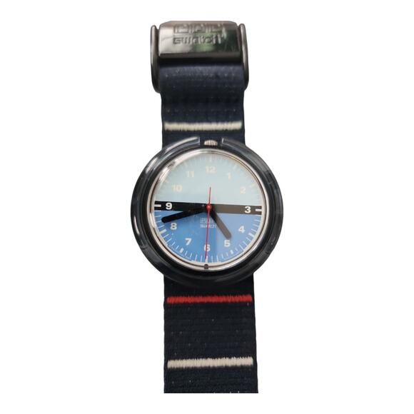 1998 SWATCH MIDI POP 'PERISCOPE' PMB115 NEW OLD STOCK IN BOX. 39MM WATCH - Picture 3 of 6